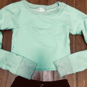 COPY - Ivivva cropped sweatshirt and Zella crop l…